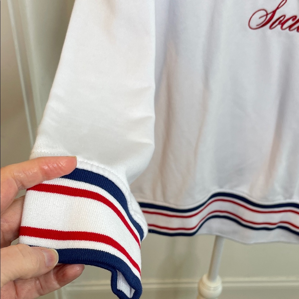 Simply Southern Patriotic American Themed Cozy Oversized Crewneck Sweatshirt - Picture 6 of 10